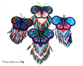 Butterfly Barrette - Large -  Assorted