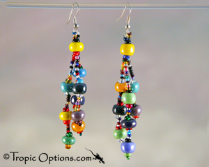 Mardi Gras Earrings