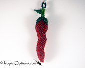 Chili Pepper Keychain - Red