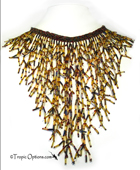 Fringe Necklace - Earth-tones