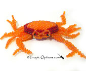 Crab Pin- Orange